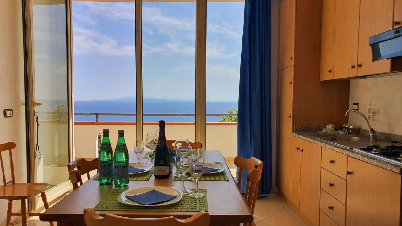 Naturamare Apartments - Piscina Idromassaggio Con Vista Mare Aperta Fino Alle Ore 22-00 카포바티카노 외부 사진