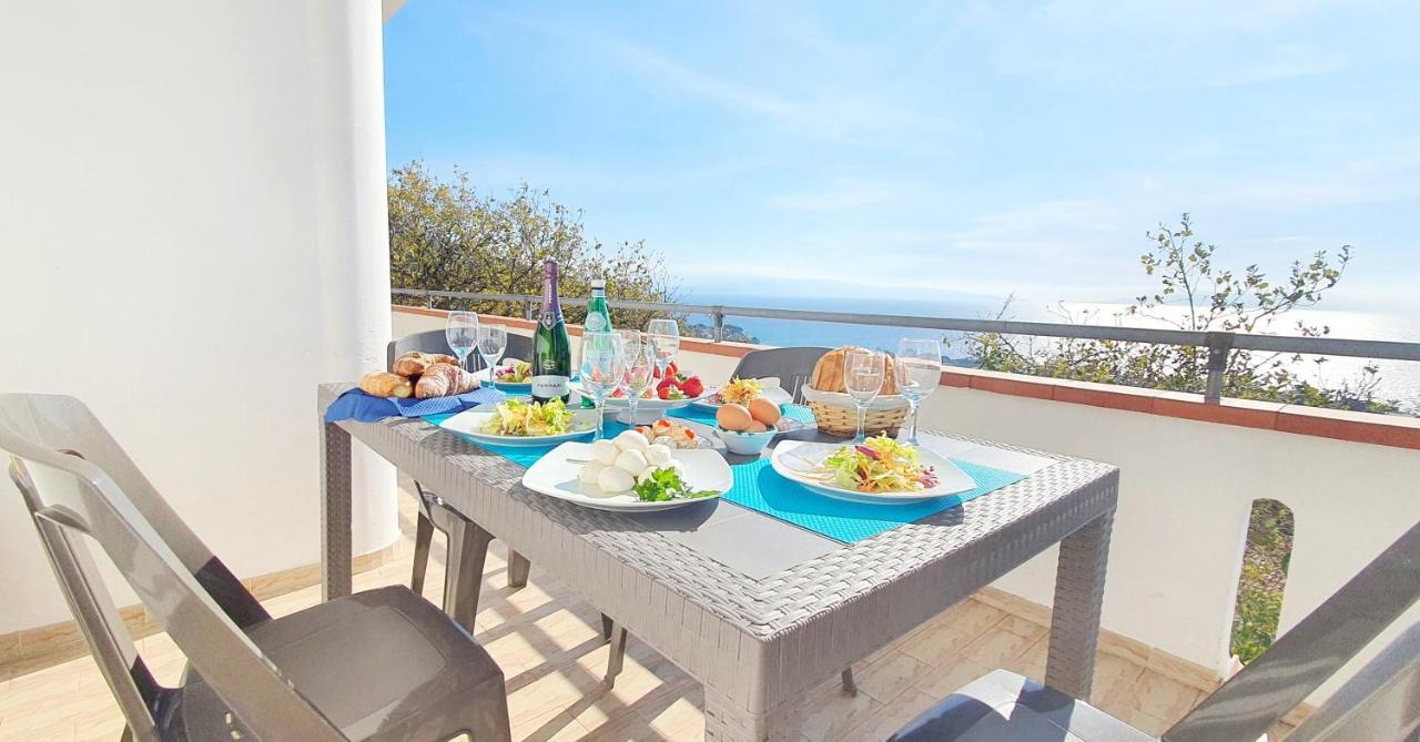 Naturamare Apartments - Piscina Idromassaggio Con Vista Mare Aperta Fino Alle Ore 22-00 카포바티카노 외부 사진