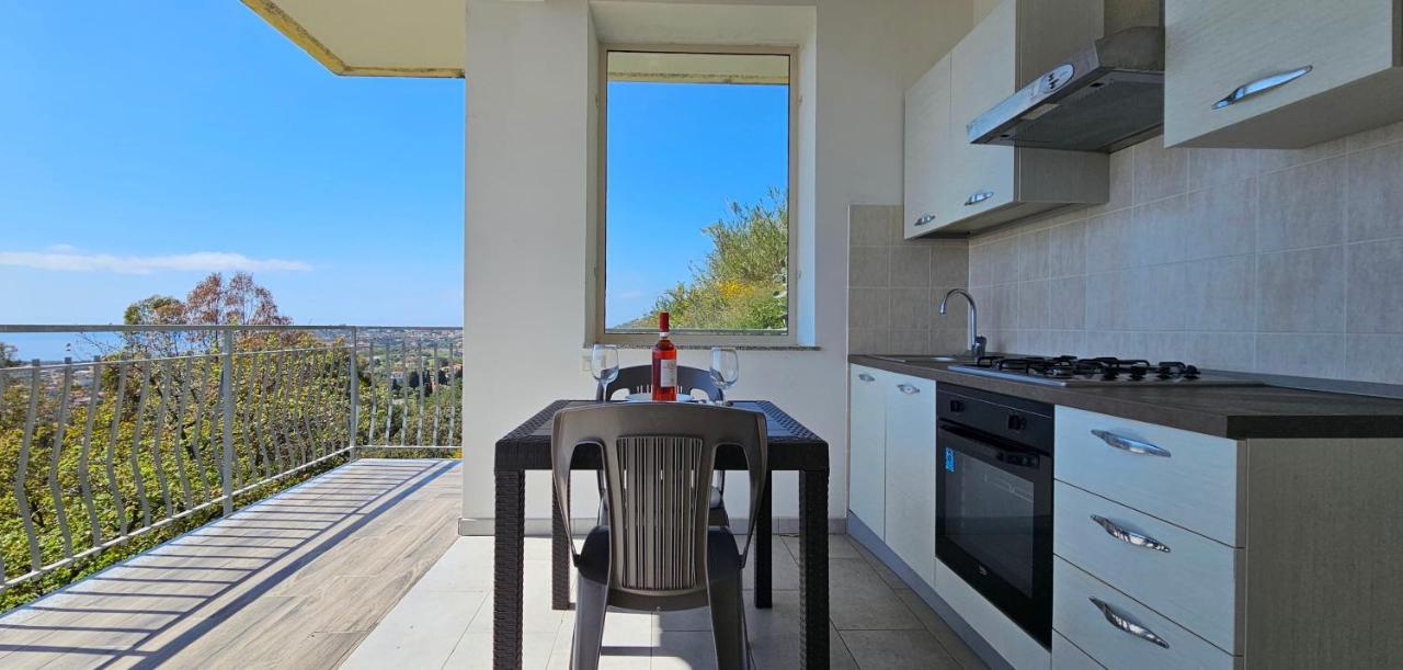 Naturamare Apartments - Piscina Idromassaggio Con Vista Mare Aperta Fino Alle Ore 22-00 카포바티카노 외부 사진