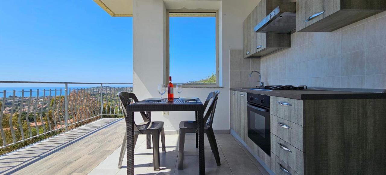 Naturamare Apartments - Piscina Idromassaggio Con Vista Mare Aperta Fino Alle Ore 22-00 카포바티카노 외부 사진